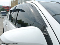 HILUX 6th Gen (N140 N150 N160 N170) For Double CAB Wind deflectors Window Visor [tgr4d-big-ds]