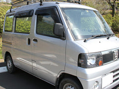 MItsubishi MINICAB Van Nissan Clipper (U61 U62 U72) Japanese Kei Van / Mini Van  Wind deflectors Window Visor [u72v-big-ds-4p]