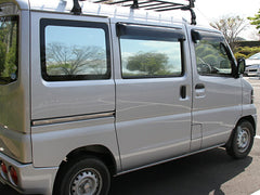 MItsubishi MINICAB Van Nissan Clipper (U61 U62 U72) Japanese Kei Van / Mini Van  Wind deflectors Window Visor [u72v-big-ds-4p]