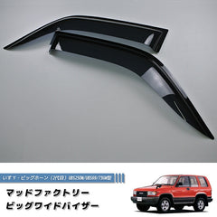 ISUZU Trooper 2nd Gen (1991-2002) /Big Horn/Honda Horizon Dark Smoke Wind deflectors Window Visor [UBS-BIG-DS]