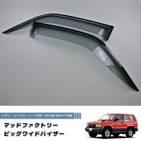 ISUZU Trooper 2nd Gen (1991-2002) /Big Horn/Honda Horizon Light Smoke Wind deflectors Window Visor [UBS-BIG-LS]