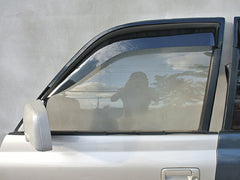 TOYOTA LAND CRUISER HDJ80 HDJ81 FJ80 FZJ80 HZJ81 Dark Smoke Wind deflectors Window Visor [VX80-BIG-DS]